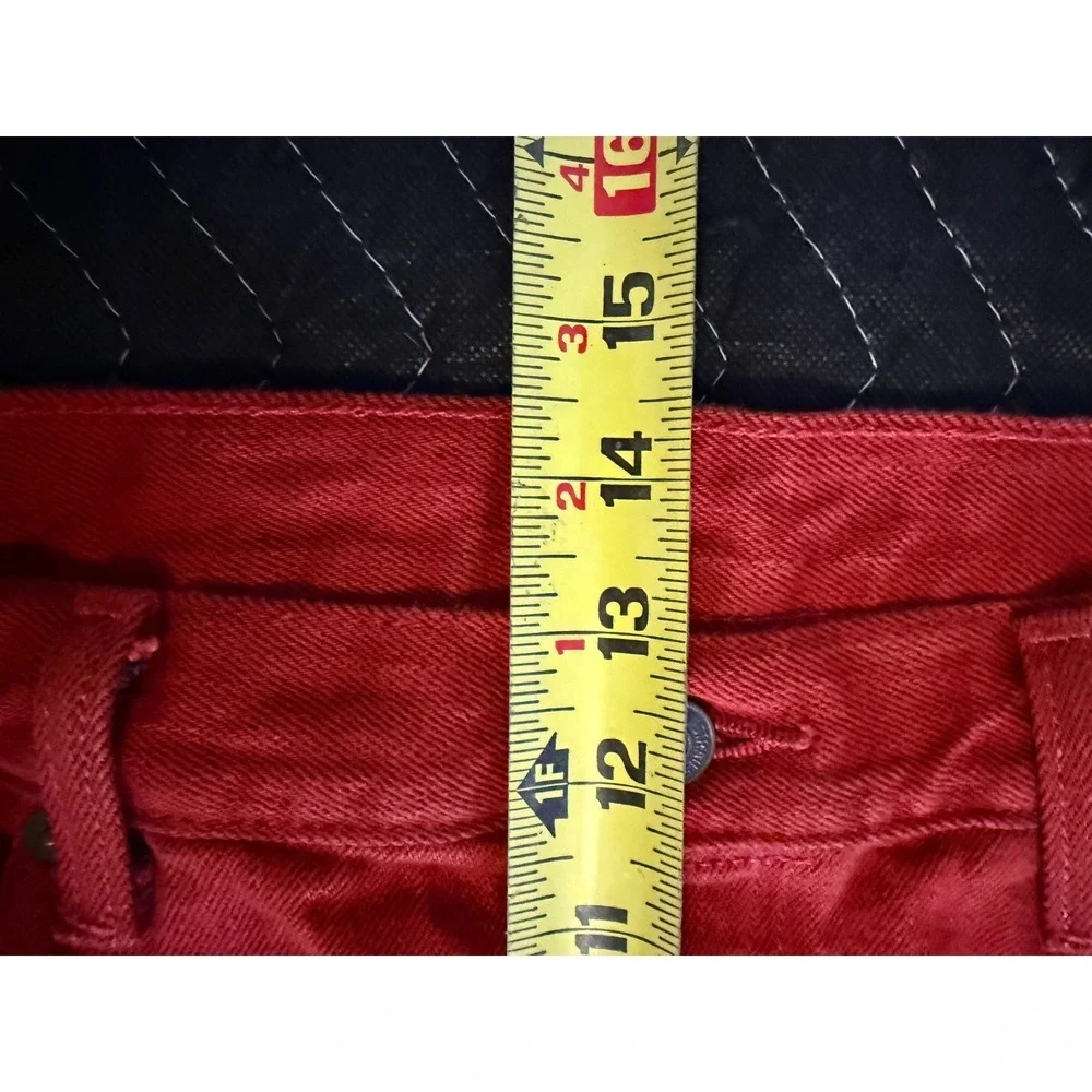 Levi's 501 Original Fit Jeans Mens 36x36 Red Tab Straight Leg Denim Button Fly